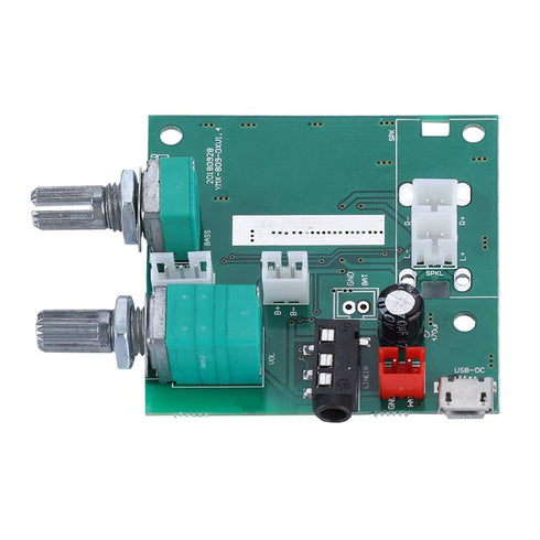 2.1 Digital Power Amplifier Board, 20W Bluetooth 5.0 5V Channel Stereo Amplifier Digital AMP Board Module for Home Theater & Active Speaker Applic...