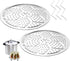 11-Inch Pressure Cooker Canner Rack (2-Pack) with Detachable Legs, Stainless Steel Pressure Canners for Canning Rack Compatible with Presto, All-A...