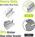 Newpowa Solar Panel Mounting Z Bracket with Nuts and Bolts Supporting for RV, Boat, Wall, Off Grid Roof Installation A Sets of 4 Units Sliver Alum...
