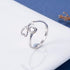 Stethoscope EKG Medicine Birthstone Stud Earrings Rings Nurses Week Gift 925 Sterling Sliver Heart Women Jewelry Gift for Medical Student Doctor N...
