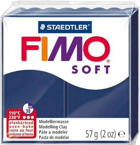 FIMO Staedtler Soft Polymer Oven Modelling Clay - Cool Tones - Set of 6...