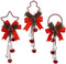 Kurt Adler 14" Metal Christmas Bell Door Hanging Ornament (Set of 3)...