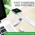 USB Charger for Apple Iwatch Watch, Magnetic Travel Portable Wireless chargering Compatible for Apple Watch Series Ultra 9 8 7 6 SE 5 4 3 2 44mm 4...