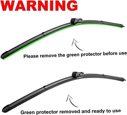 OEM Quality Windshield Wiper Blade Replacement for Chevy Malibu Traverse GMC Acadia Saturn Outlook 2009 2010 2011 2012 - High Performance Original...