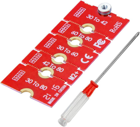 JOYJOM Nvme NGFF M.2 2230 to 2242 Adapter, 2230 to 2280 Adapter, 2230 to 2260 Extender, Support 2240 to 2280, 2260 to 2280 M2 Adapter...