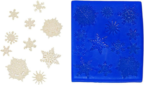 Snowflake Set Silicone Mold SE112 by First Impressions Molds...