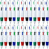 24PCS Plastic Carabiner Shuttle Pens 4-in-1 Retractable Ballpoint Pens Multicolor Pens with Buckle Keychain on Top for Office School Supplies Stud...