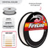 The Beadsmith Fireline by Berkley – Micro-Fused Braided Thread – 6lb. Test.006”/.15mm Diameter, 125 Yard Spool, Crystal Color – Super Strong Strin...