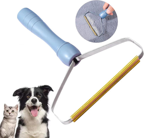 Dog Hair Remover, Grepol-V Lint Shaver Cleaner pro, Reusable Fabric Shaver Dog Cat Hair Removal Tool for Couch Carpets Clothes Furniture, Durable ...