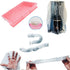 30PCS Disposable Furniture Dust Cover Large Dust Cover Clear Plastic Universal Small Kitchen Appliance Covers Dustproof with Elastic for Small App...
