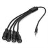 3.5mm Headphone Splitter Cable,ONXE 1/8 Inch AUX Stereo Jack Audio Splitter 1 Male to 2 3 4 Female Adapter Cable for Mp3 Player Mobile Phone Lapto...