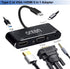 ONTEN USB C to HDMI VGA Adapter (5-in-1)...