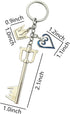 Metal Anime Cartoon Keychain for and Women...