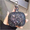 for Airpods Pro Carrying Case Cover Glitter with Sequins PU Leather Protective Case for Apple Airpod Pro Charging Case Girls Women Bling Skin Prot...
