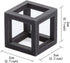 Saim Aquarium Ceramic Fish Shrimp Shelter Crayfish Breeding Cave Cubic Hideout Cube Block Ornament for Aquarium,Fish Tank - 5 Pack...
