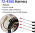Speaker Harness Wiring Harness 72-4568 Compatible with GMC Buick Cadillac Chevy Silverado Sierra Suburban Tahoe Yukon Cobalt Colorado Speaker Conn...