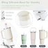 Stanley Cup Accessories Set Including 2 Pcs Straw Cover Cap for 9-10 mm Straws, 15 Pcs 3D Stickers, 2 Pcs Handle Charms, 1 Pcs Bling Silicone Boot...