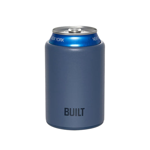 BUILT 12 Ounce Double Wall Stainless Steel K2 Can Chiller Pacific Blue...