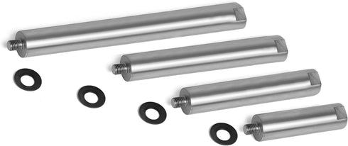 1" Post for Wood Lathe Tool Rest with 5" Total Length Including Thread, M10X1.5 Thread...