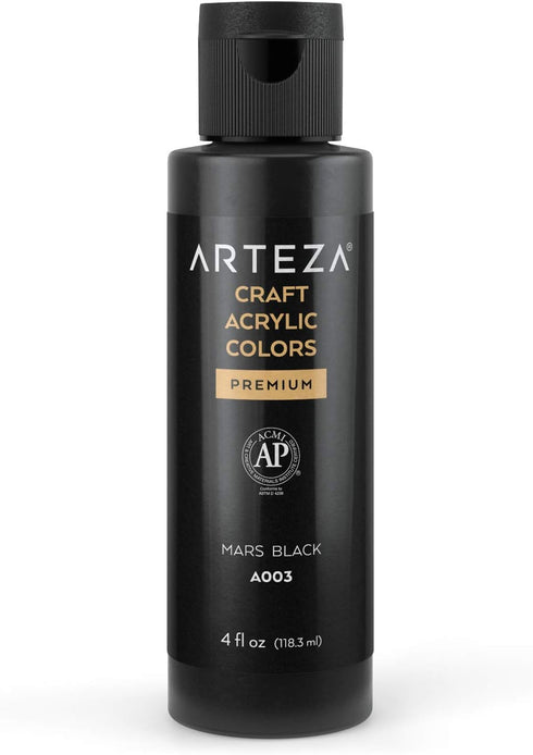 ARTEZA ARTZ-3685 Art-Paints, A003 Mars Black Craft...