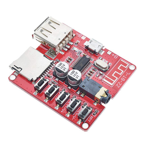 HiLetgo 2pcs MP3 Bluetooth Decoder Board Lossless Car Speaker Audio Amplifier Board Modified Bluetooth 4.1 Circuit Stereo Receiver Module5V...