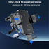 15W Fast Wireless Car Charger Mount - Auto Alignment Clamping Wireless Car Phone Charger, Dashboard Windshield Wireless Charging Car Holder for iP...