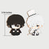 CALEMBOU Anime Plush Keychain for Backpack, 4" Cute Chibi Plush Figure Key Chain Anime Charms, Dazai Chuuya Gogol Plush for BSD Fans (Nikolai Gogo...