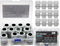 3/4"NPTWaterproof Cable Glands, Nylon PA66 Plastic,Adjustable Locknut for 13-18mm Cable Diameter(3/4"NPT,White,12pcs)...