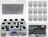 3/4"NPTWaterproof Cable Glands, Nylon PA66 Plastic,Adjustable Locknut for 13-18mm Cable Diameter(3/4"NPT,White,12pcs)...