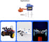 1Set RC Servo Motor Tester Controller Kit +180 Degree 9g Servo with 6V Battery Holder for Robotics RC Cars Helicopters Planes Boats Hobby Projects...