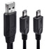 UCEC Dual Micro USB Splitter Charge Cable Power up to Two Micro USB Devices at Once from a Single USB Port (1pack)...