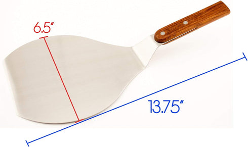 Oversized Jumbo Spatula Extra Large Pizza Peel Cake Lifter Cookie Oven Turner by Bright Kitchen XL...