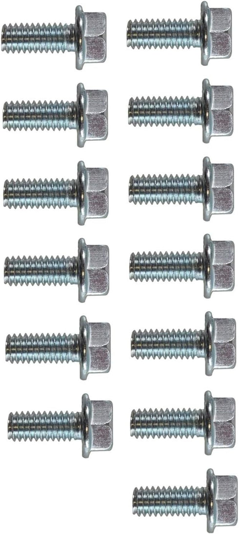 ICT Billet TH350 TH400 PAN BOLT SET Transmission Chevy Kit 13pc Standard Thread 305 327 350 383 5.0L 5.7L V8 Compatible With Chevrolet Truck Car 5...