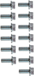 ICT Billet TH350 TH400 PAN BOLT SET Transmission Chevy Kit 13pc Standard Thread 305 327 350 383 5.0L 5.7L V8 Compatible With Chevrolet Truck Car 5...