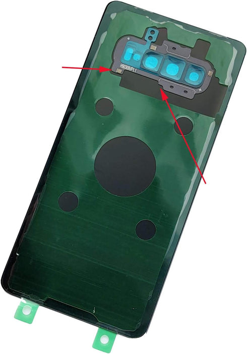 Galaxy S10+,S10 Plus Rear Back Glass Door Cover Replacement for Samsung Galaxy S10+ SM-G975U G975W G975F G975U1 G975N G975X 6.4",Camera Glass Lens...