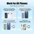 Magnetic Smartphone CapGrip Camera Cell Phone Selfie Shutter Grip Tripod Mount w 1/4" Cold Shoe with Detachable Bluetooth Wireless Remote Control ...