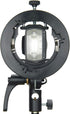 Godox S2 Speedlite Bracket for Bowens Mount, S-Type Holder Updated Version for Godox AD200Pro AD200 V1 V860II V860III V850II TT685II TT600 TT520II...