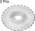 HARFINGTON 2pcs Rotary Cutter Blades 45mm Dotted Blade SKS-7 Steel Sharpness Replacement Rotary Blade Quilting Rotary Cutter Blades for Fabric Sew...