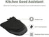 Mini Oven Mitts, 2 Pack Heat Resistant 300 ºF Little Oven Gloves Pot Holder Neoprene Cotton Trivet for Kitchen Cooking - Non-Slip Grip, Hanging Lo...