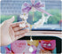 Car Mirror Hanging Accessories with Crystal Bow Bless for Your Drive with Prosperity for Safe Wealthy & Happy Travels (Purple)...