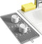 Dish Mat Silicone Dish Drying Mats Works For Drying Stemware Cocktail Glasses Silverware Pots Pans Knives and Dish Rack for Kitchen Counter Sink B...