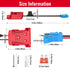 Power Wheels Adapter for Milwaukee M18 Battery with Wire Harness Connector Compatible with Peg-Perego Children Ride-on Car, 12AWG Wire with 40A Fu...