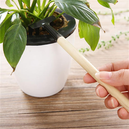 Hand Shovel for Gardening Trowel Garden Tool -3Pcs Planting Tools Garden Rake Ergonomic Hand Tools Set Shovel Indoor Plants Tools - Gardening Tool...