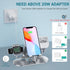 4 in 1 Charging Station for Multiple Devices Apple, Aluminum Apple Watch Charger Stand for iWatch Series, iPhone 14/13/12/11/X/8/7/6, iPad,Airpods...