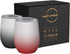 Wine Tumblers with Lid, 12 oz Stainless Steel Stemless Wine Glasses Double Wall Vacuum Travel Insulated Cup for Coffee, Drinks, Champagne, Beverag...