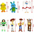 Toy Action Figures Story Toys Set, 1.5-2.3 inches Tall Action Figures with Woody, Buzz and Jessie,Toy Anime Figurines Story Characters (7 Pack)...