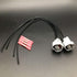 Pack of 2 Side Marker Light Pigtail Connector Harness For Compatible with Toyota Lexus Camry Prius Rav4...