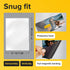 Magnetic Picture Frames for Refrigerator, White, Holds 5x7 inches photo, 10 pack, premium magnetic photo frame by X-Bet...