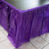 Unique Industries Plastic Table Skirt, 29" x 14", Purple...