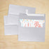 LUXPaper A7 Invitation Envelopes | Peel & Press | 5 1/4" x 7 1/4" | Silver Metallic | 80lb. Text | 50 Qty...